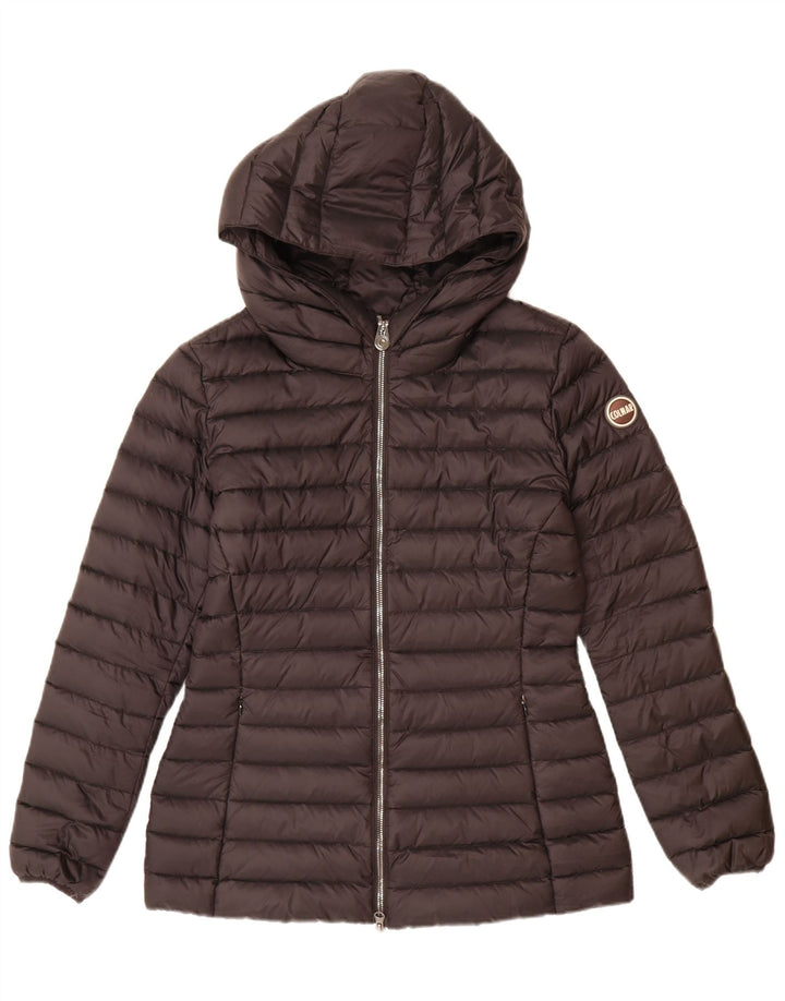 Damska ocieplana kurtka z kapturem COLMAR IT 44 Średni czarny poliamid