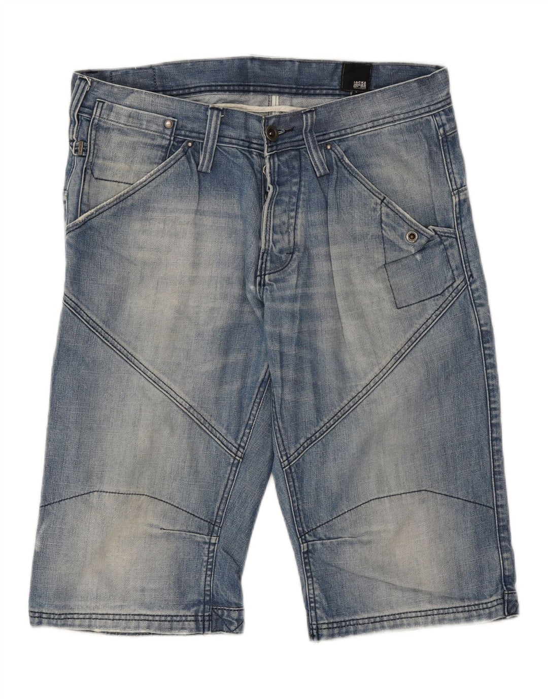 Męskie spodenki jeansowe JACK & JONES, duże, W34, niebieskie