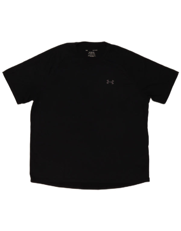 Under Armour Męski T-shirt Top XL, czarny, poliester