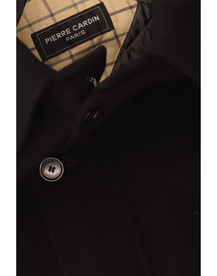 Płaszcz męski Pierre Cardin IT 50, duży, czarny, wełniany