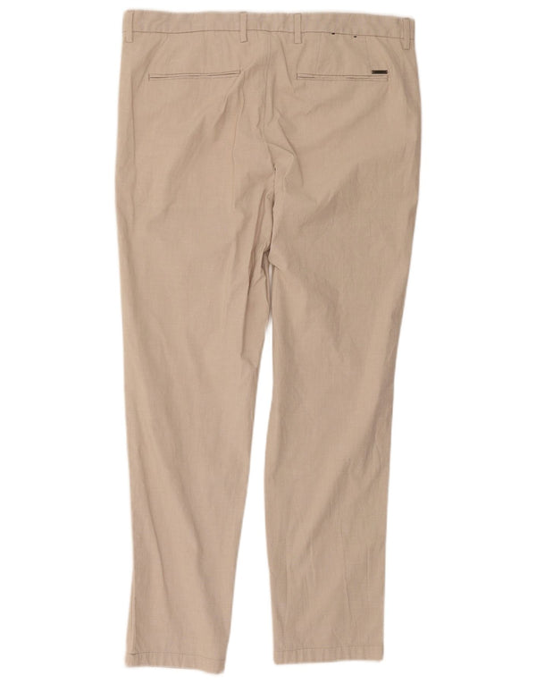 Spodnie Chino Hugo Boss Męskie EU 50 Large W36 L28 Beżowa Bawełna