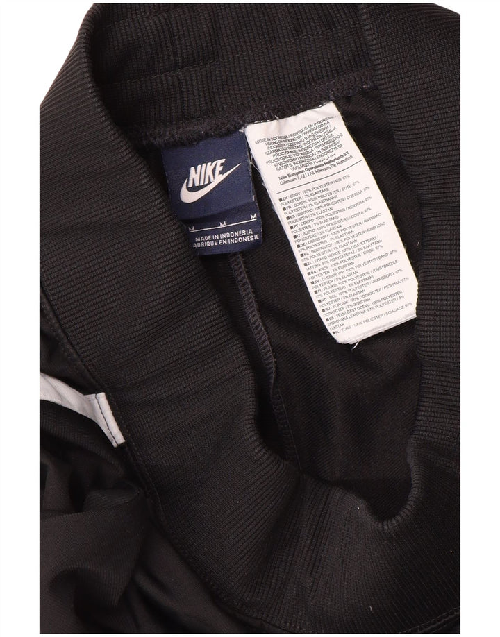Męskie spodnie dresowe Nike Joggers, poliester w kolorze średniej czerni