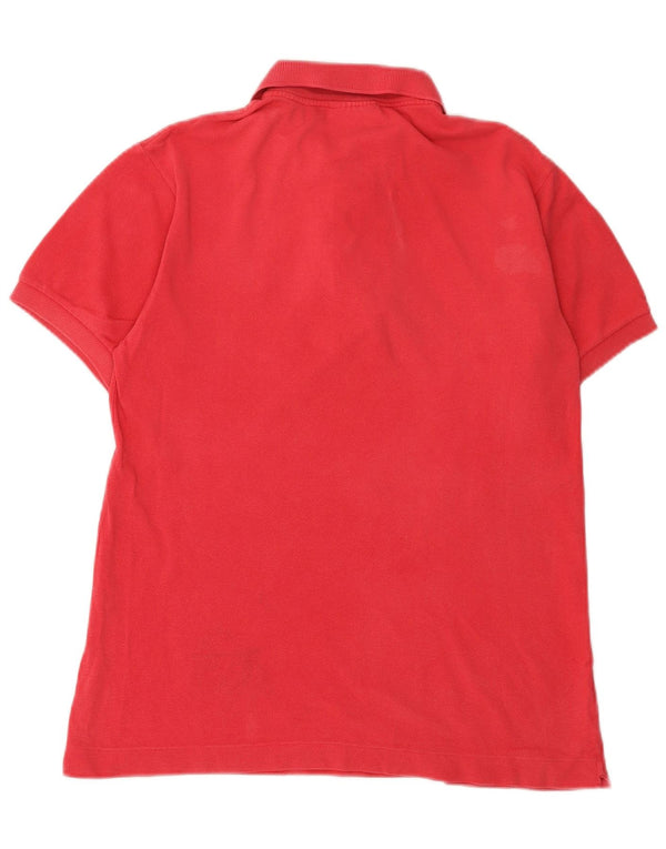 Męska koszulka polo Lacoste, rozmiar 3, mała, różowa, bawełniana