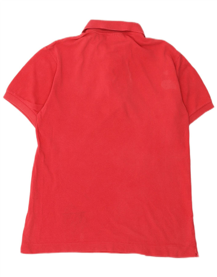 Męska koszulka polo Lacoste, rozmiar 3, mała, różowa, bawełniana