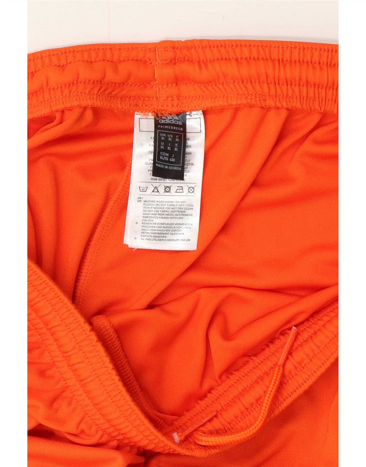 Męskie spodenki sportowe Adidas Aeroready XL, pomarańczowe, poliestrowe