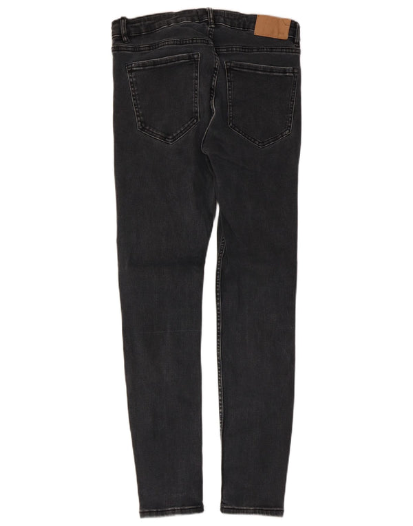 Damskie jeansy skinny Zara EU 40 Medium W30 L27 Szara bawełna