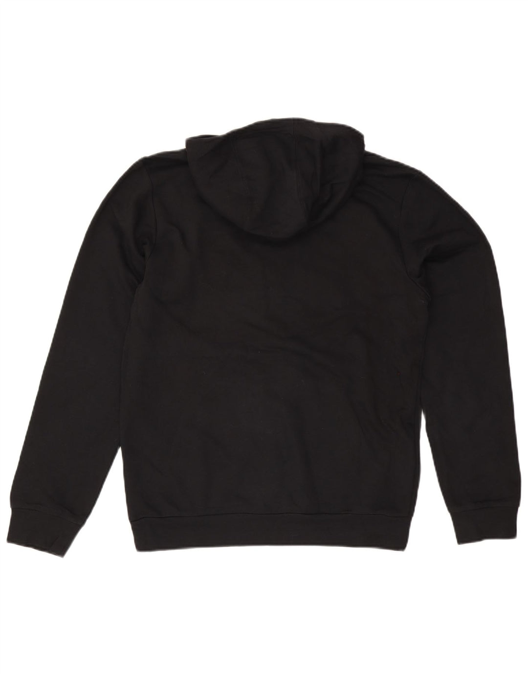 Męska bluza z kapturem Adidas Graphic, średnia czarna, bawełniana