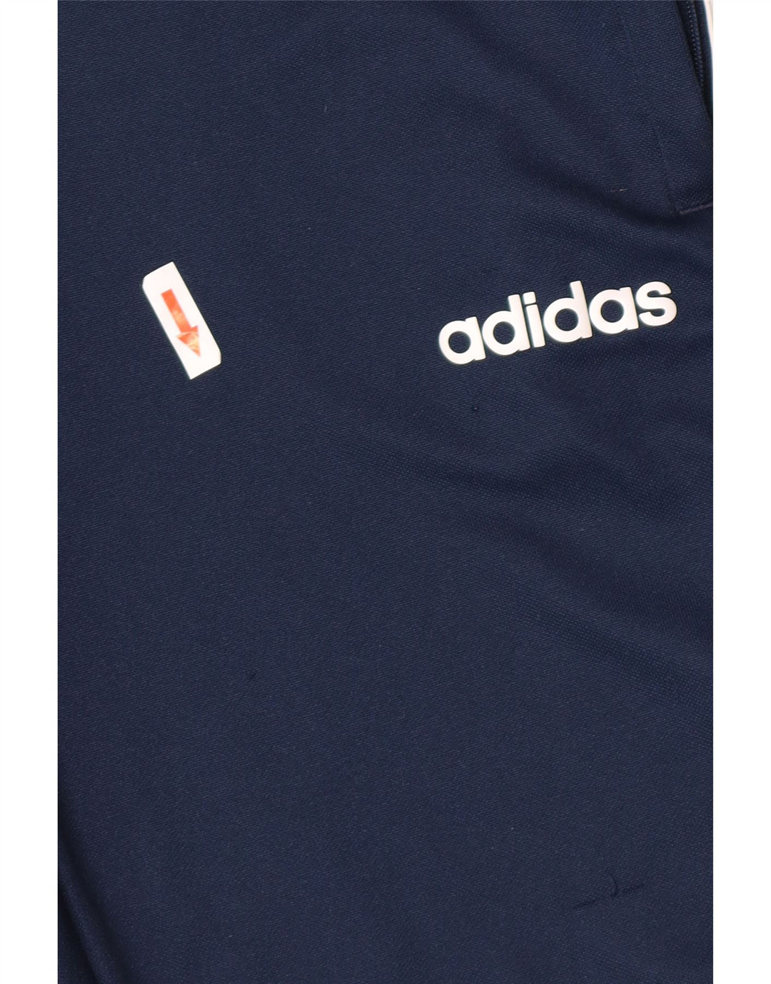 Męskie spodnie dresowe Adidas, małe, granatowe, poliestrowe