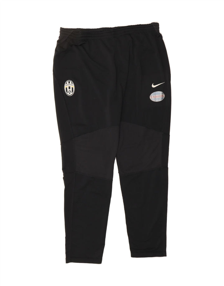 NIKE Mens Juventus Graphic Tracksuit Trousers Large  Black Vintage Nike and Second-Hand Nike from Messina Hembry 