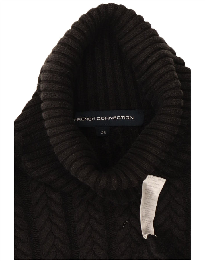 FRENCH CONNECTION Damski sweter oversize UK 6 XS w kolorze czarnym