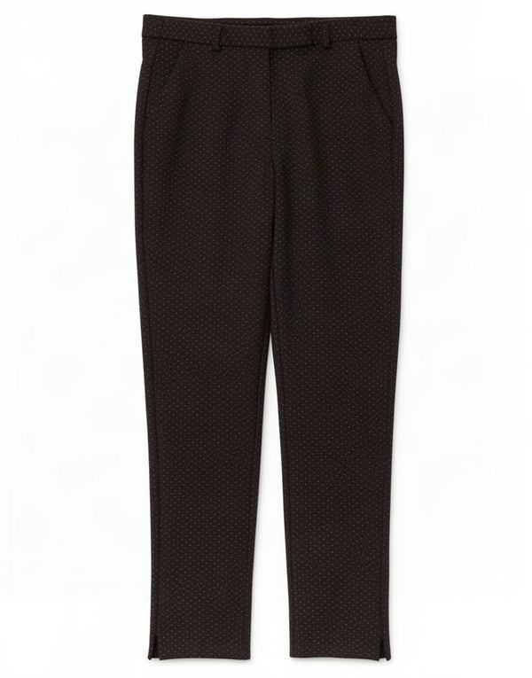 Spodnie damskie Marks & Spencer UK 12 Medium W30 L27 Czarne w cętki