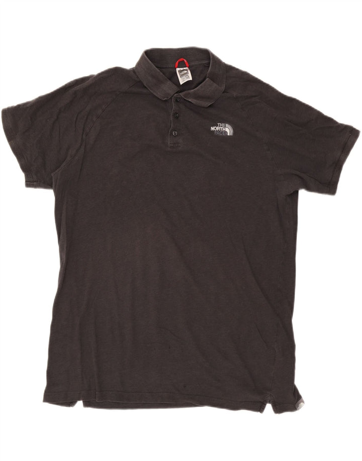 Męska koszulka polo The North Face 2XL, szara, bawełniana
