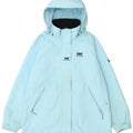 Damska kurtka przeciwdeszczowa z kapturem Helly Hansen UK 18 XL, niebieski poliester