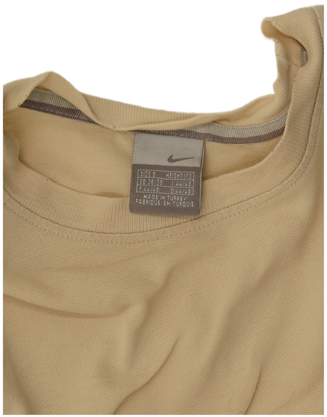 Koszulka męska Nike Top, mała, beżowa