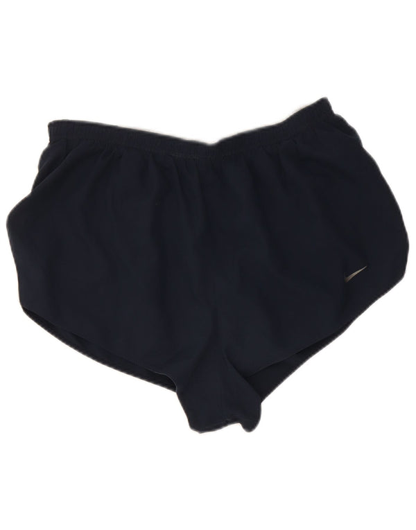 Spodenki sportowe Adidas Damskie Dri Fit UK 16, duże, granatowe