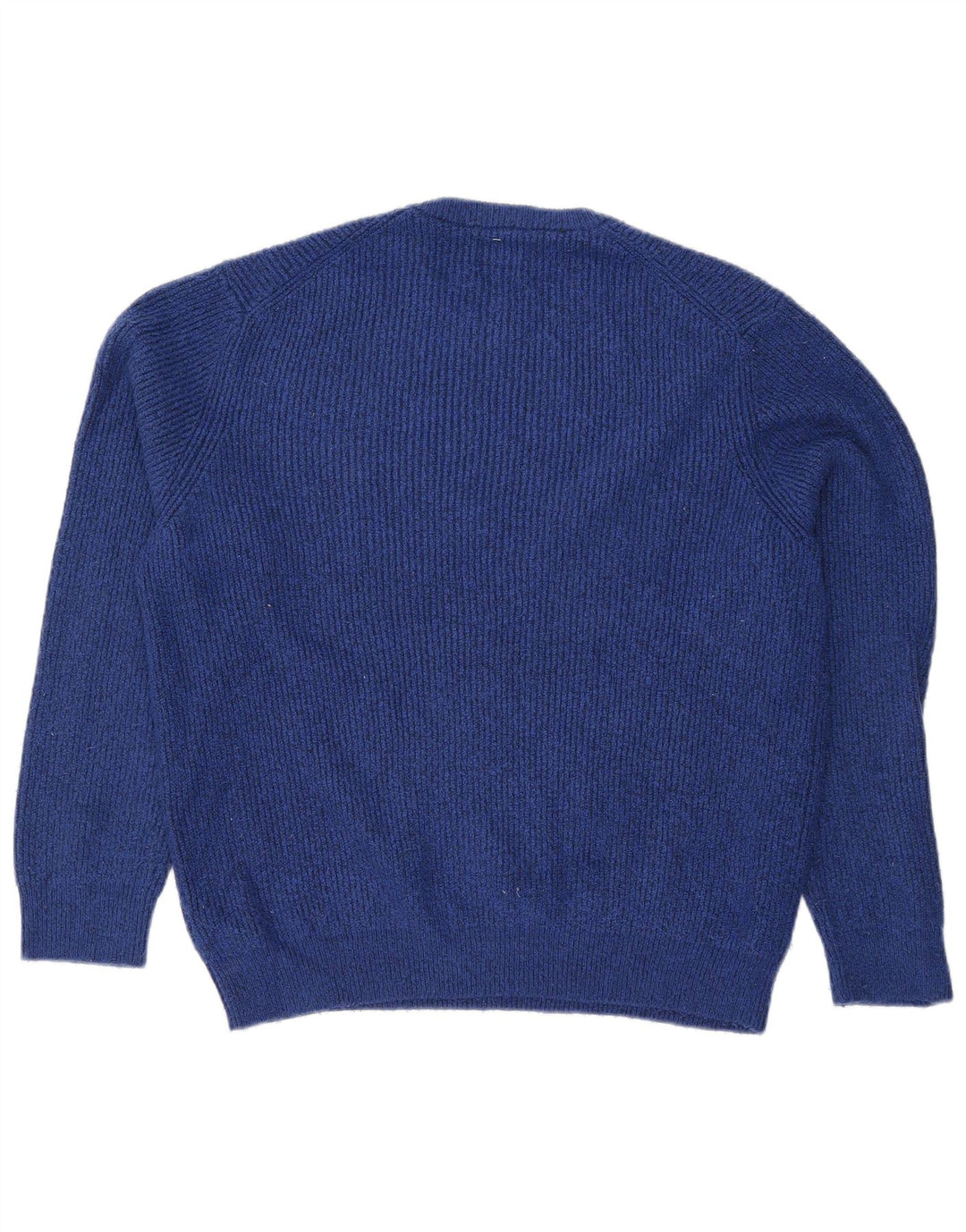 Marks & Spencer Damski sweter oversize z okrągłym dekoltem, UK 18 XL, niebieski