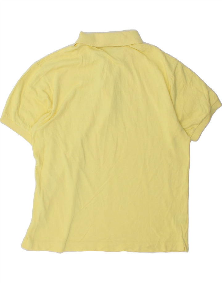 LACOSTE Mens Polo Shirt Size 5 Large Yellow Cotton Vintage Lacoste and Second-Hand Lacoste from Messina Hembry 