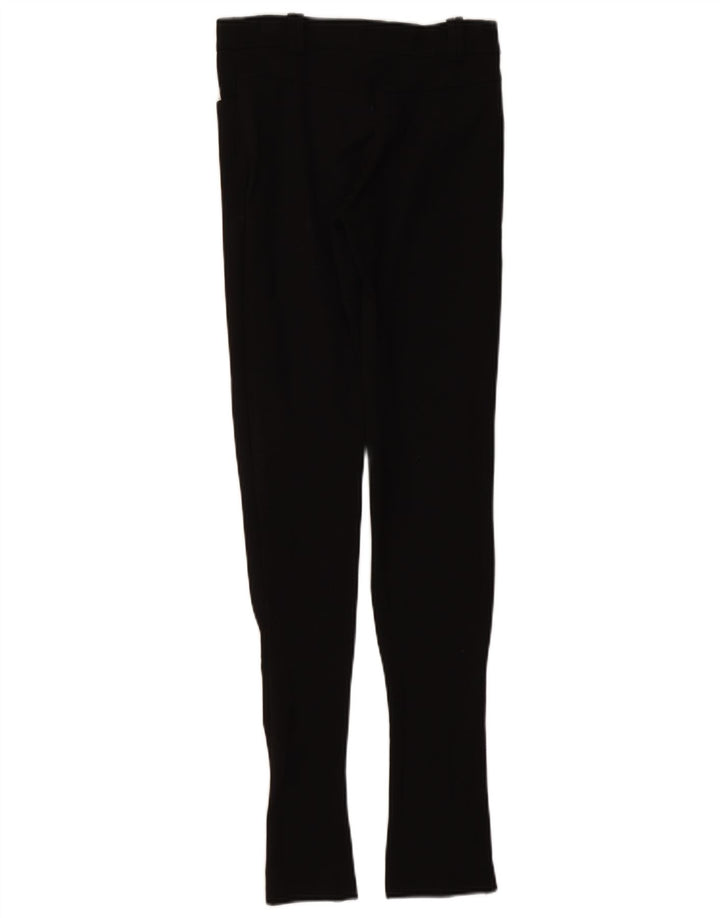 Damskie, obcisłe spodnie codzienne ZARA XS W24 L32, czarne, syntetyczne