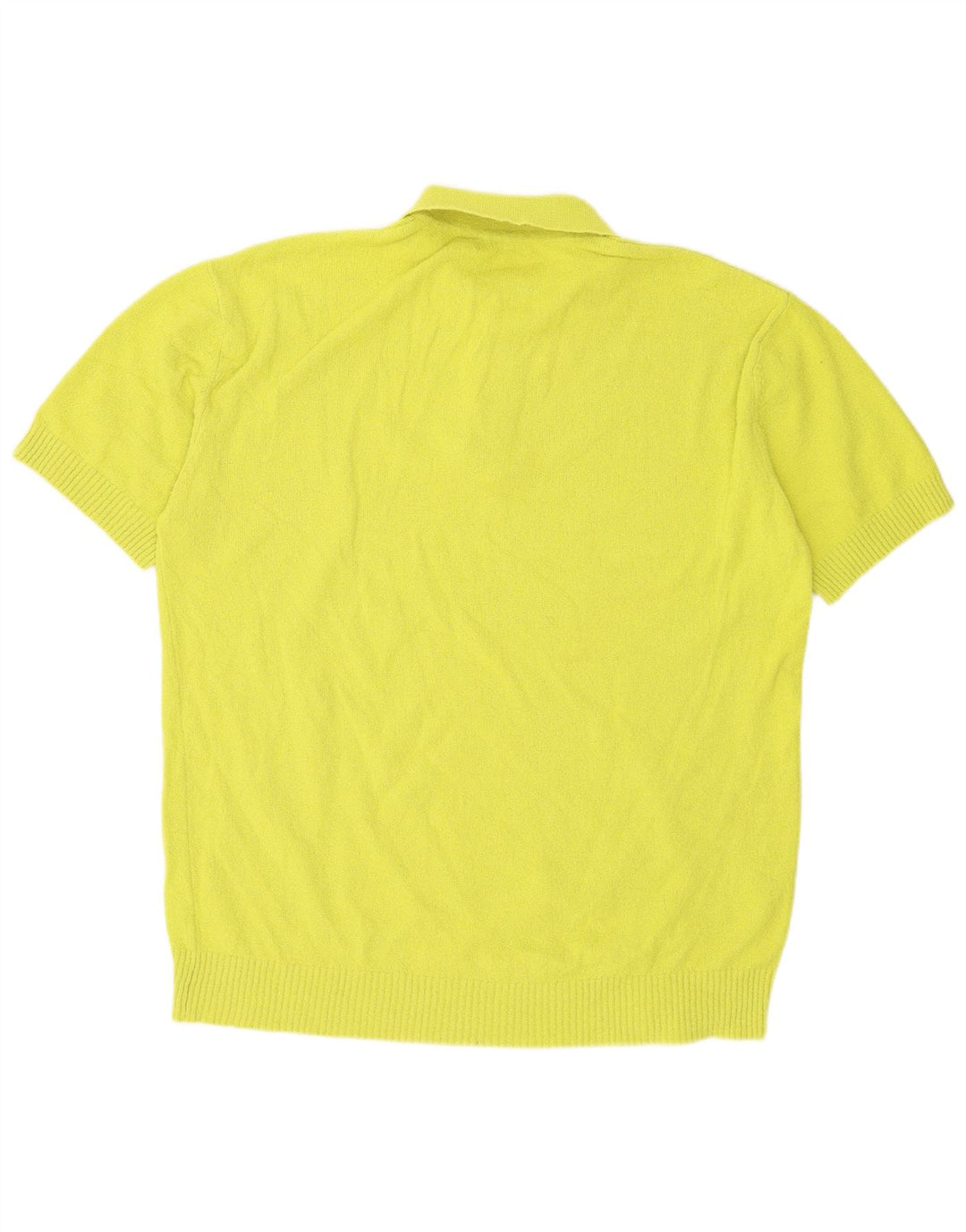 Męska koszulka polo XL Zara w kolorze żółtym
