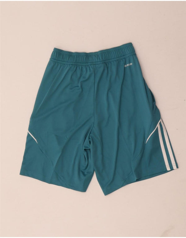 Męskie spodenki sportowe Adidas o regularnym kroju XS, zielone, poliestrowe