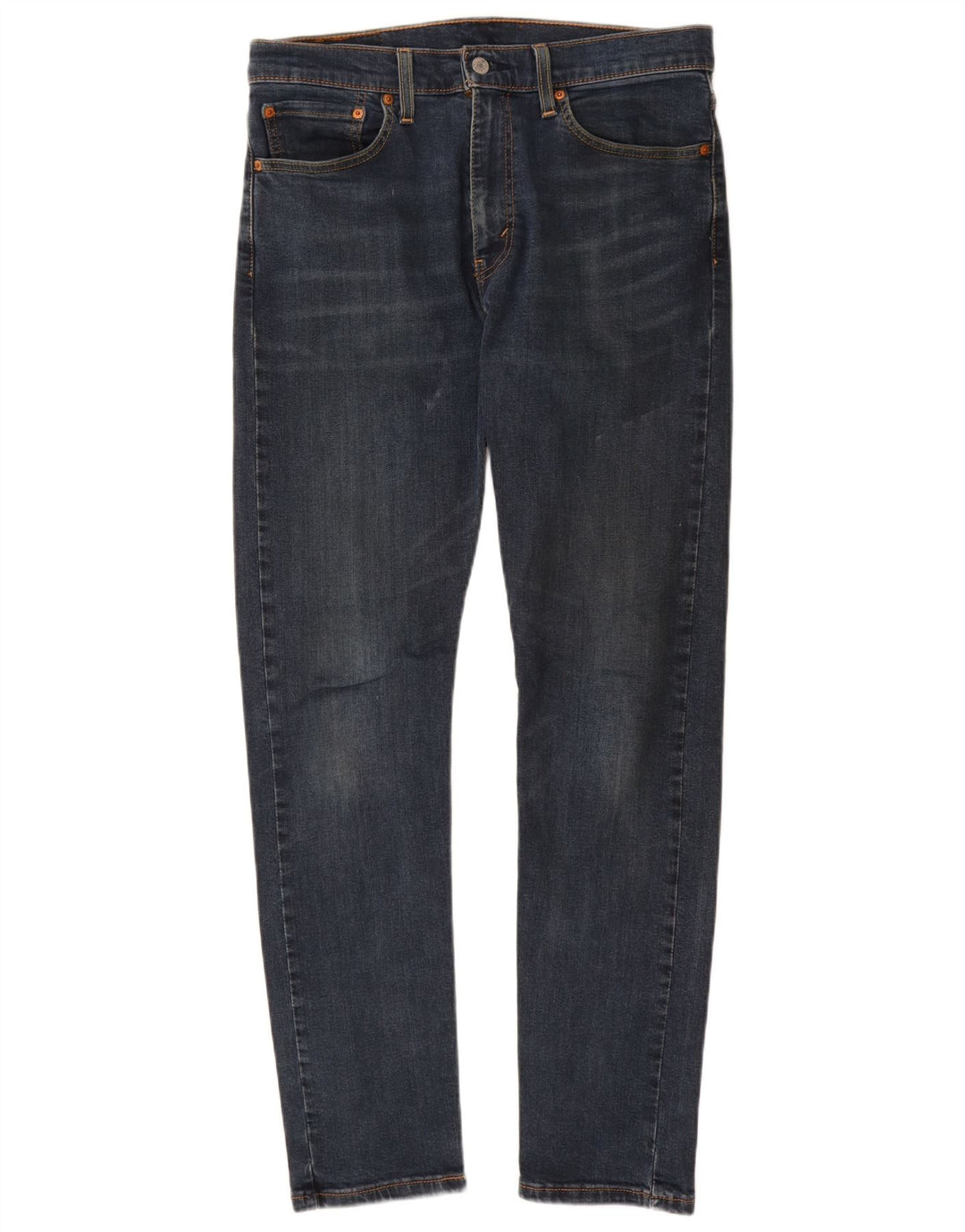 Męskie jeansy LEVI'S 512 Slim Tapered W33 L32 Granatowa bawełna