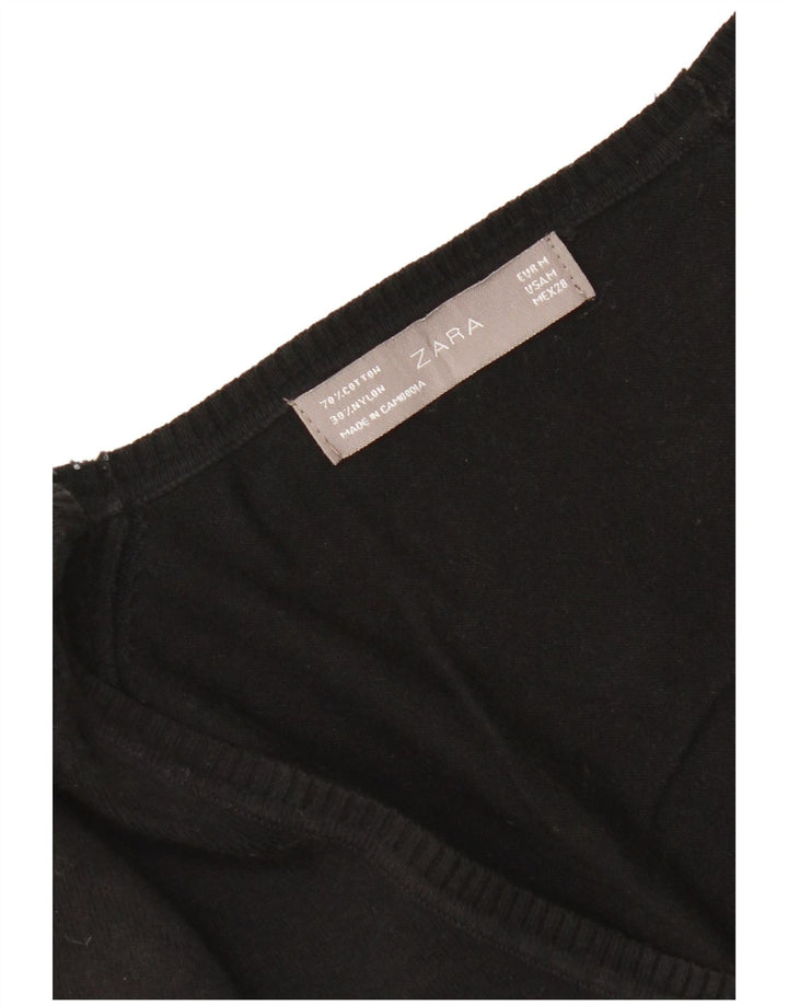 Sweter damski Zara UK 12, średni czarny