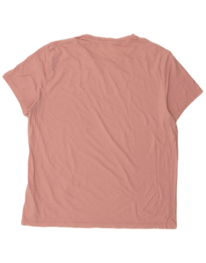 T-shirt męski JACK WILLS Top XL, różowy, bawełniany
