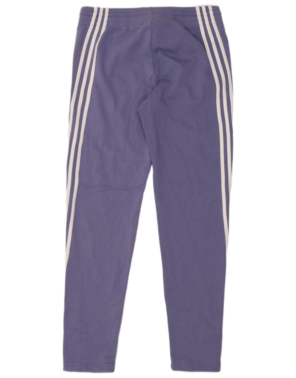 Damskie spodnie dresowe Adidas Joggers UK 4-6 XS Fioletowa bawełna