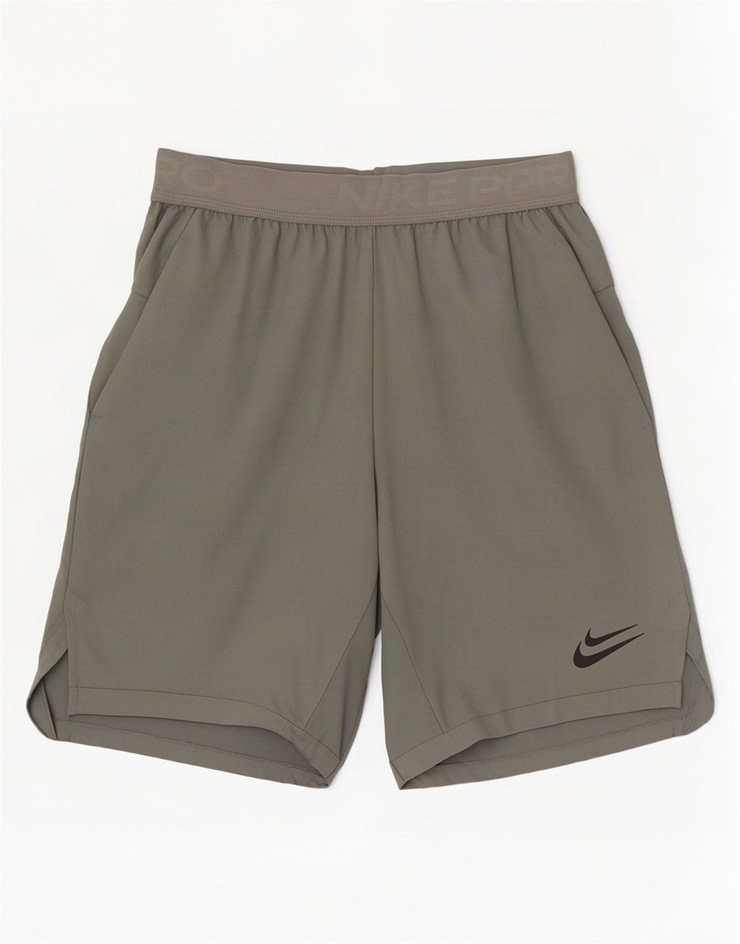 Męskie spodenki sportowe Nike Dri Fit Graphic Standard, małe, khaki, poliester