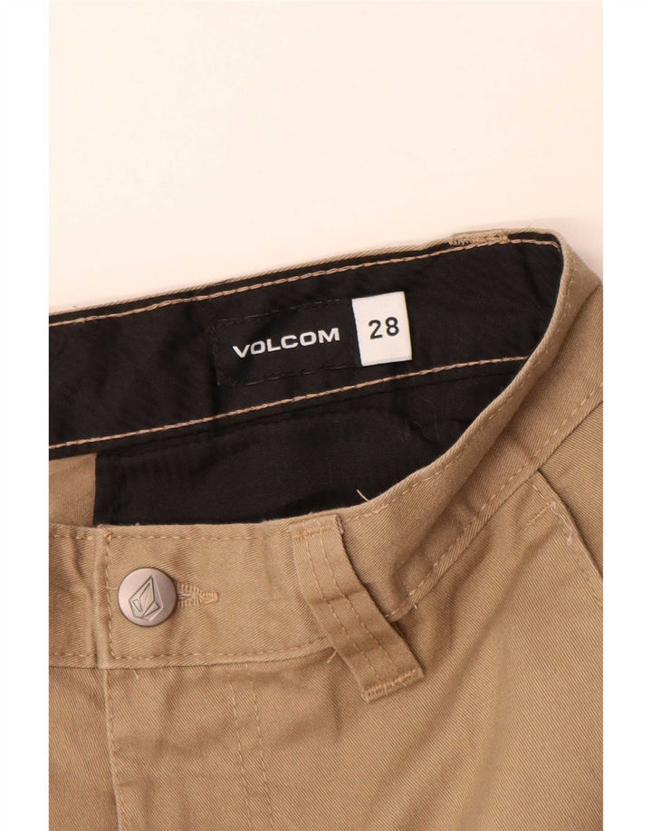 Męskie proste spodnie chino Volcom W28 L30 beżowe