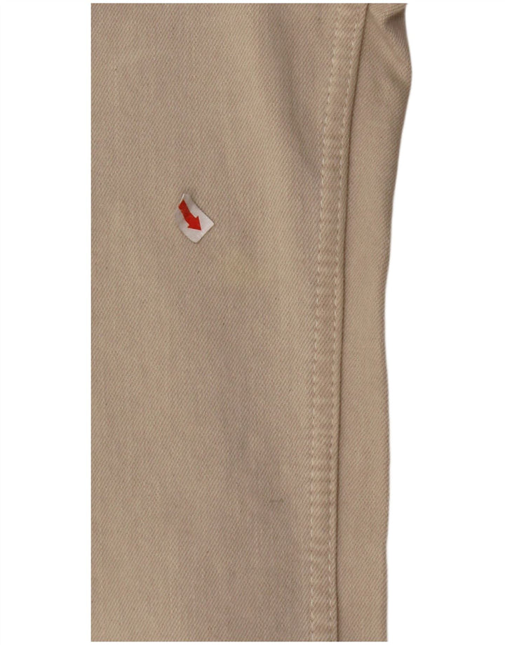 Dżinsy ZARA Damskie The Marine z szeroką nogawką i wysokim stanem EU 34 2XS W24 L29 Beżowe