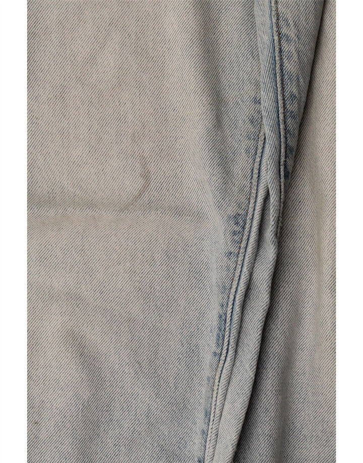 Damskie jeansy Levi's Ribcage Straight W24 L26 Niebieskie bawełniane