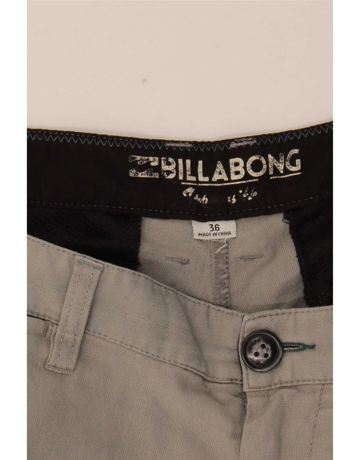 Męskie spodenki Chino Billabong W36, duże, szare