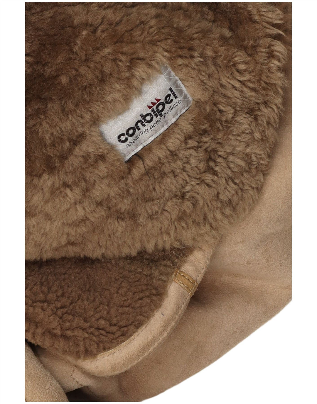 Kurtka damska CONBIPEL Shearling UK 16 Large Beżowa kurtka Shearling