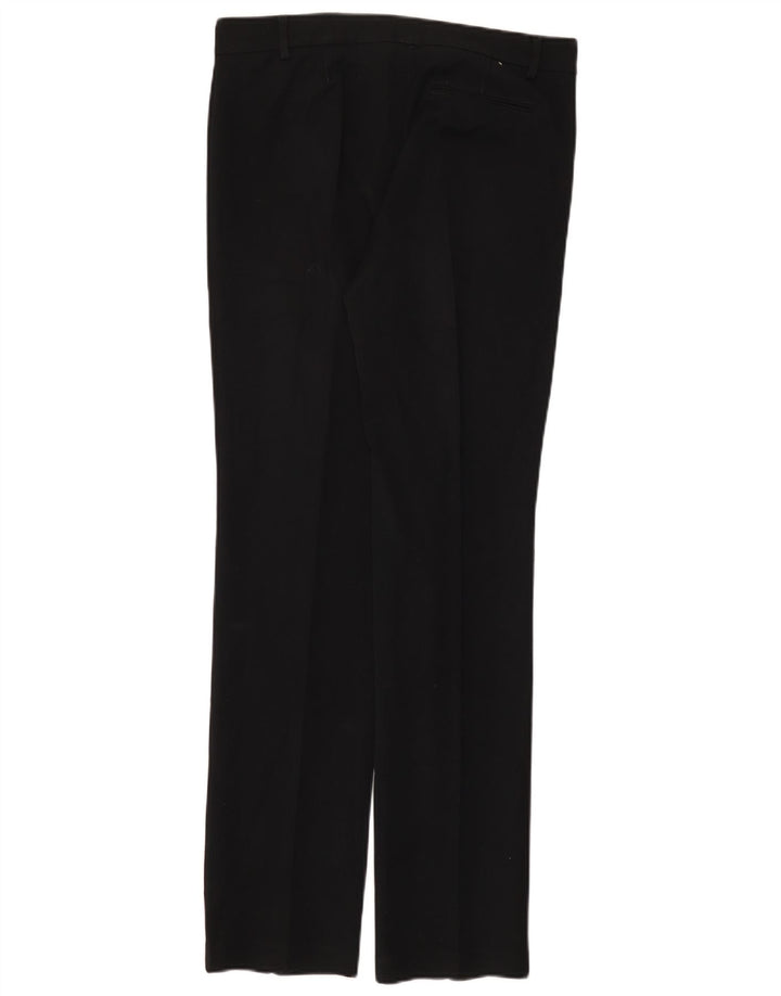 Marks & Spencer Damskie wąskie spodnie codzienne UK 12 Medium W32 L32 Czarne