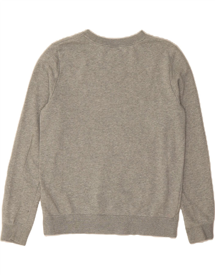 NIKE Mens Graphic Sweatshirt Jumper Small Grey Cotton Vintage Nike and Second-Hand Nike from Messina Hembry 
