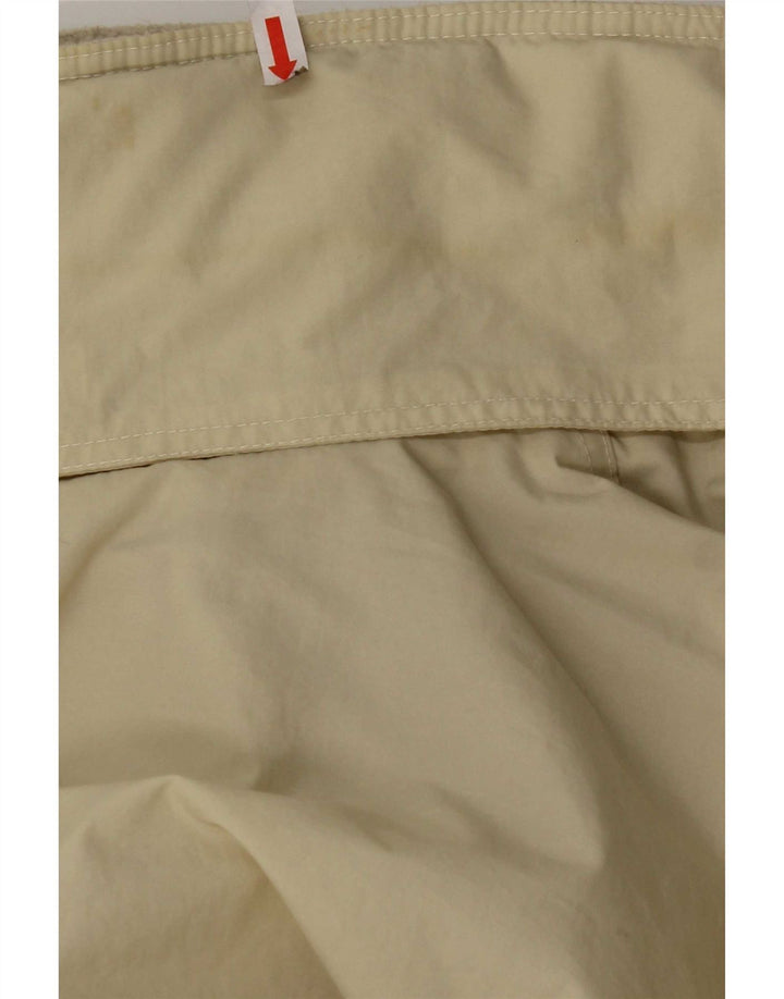 Męska kurtka bomber z kapturem Slam UK 44 2XL Off White Nylon