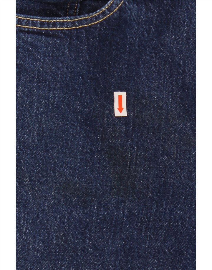 Męskie jeansy LEVI'S 502 Tapered W34 L30 Granatowa bawełna