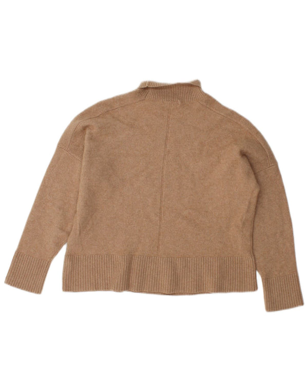 Sweter damski Reiss z okrągłym dekoltem, UK 6 XS, beżowa wełna