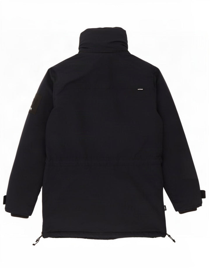 Męski płaszcz wiatrówkowy Superdry UK 36, mały, granatowy