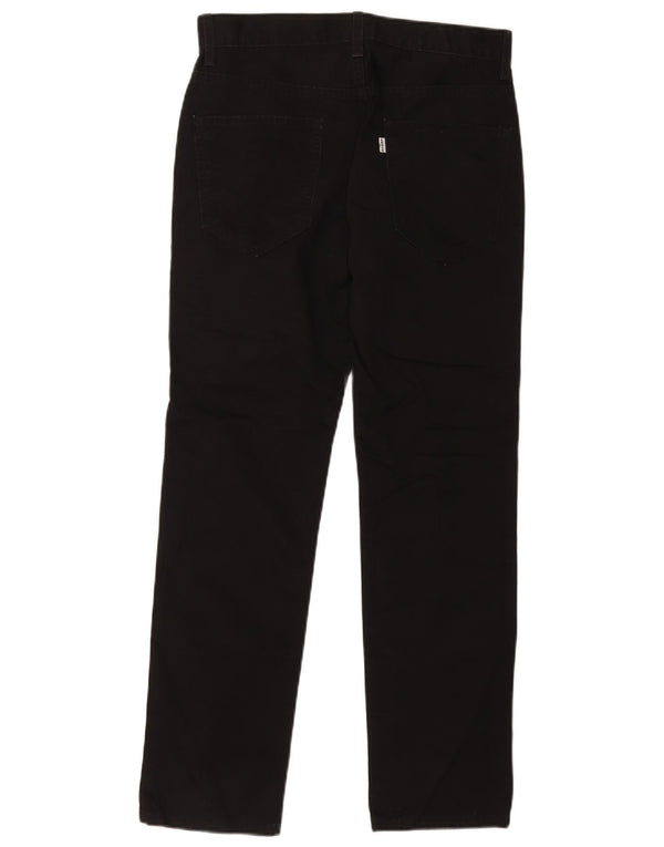 Męskie spodnie typu slim chino Levi's W29 L30 Czarna bawełna