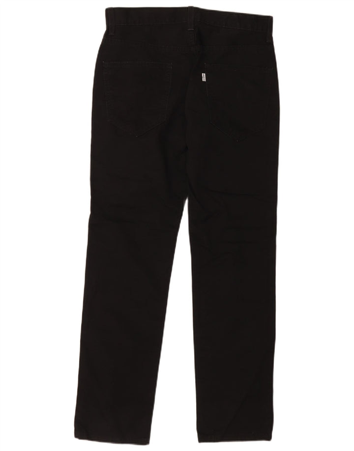 Męskie spodnie typu slim chino Levi's W29 L30 Czarna bawełna