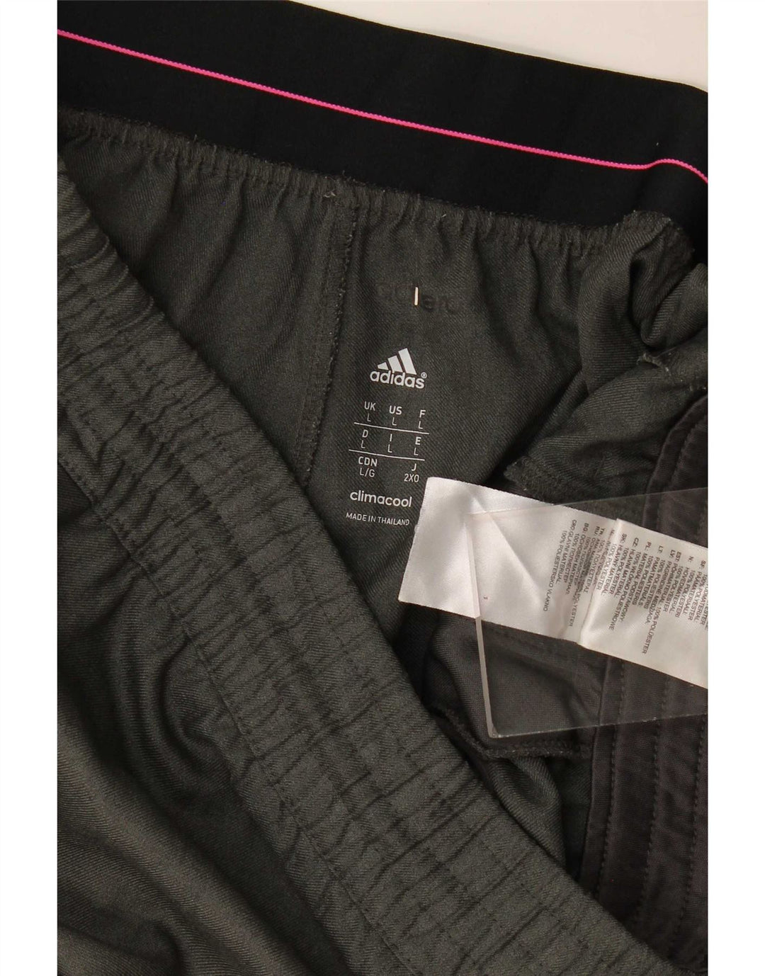 Męskie spodenki sportowe Adidas Climacool, duże, szare, z poliestru