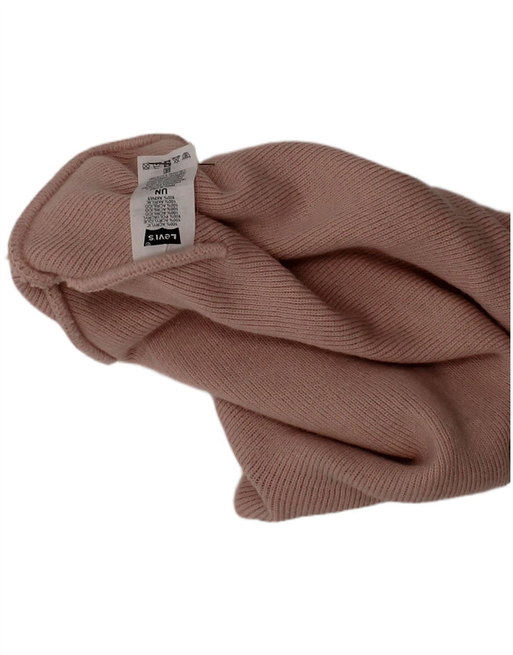 Damska czapka typu beanie Levi's w jednym rozmiarze, różowa, akrylowa