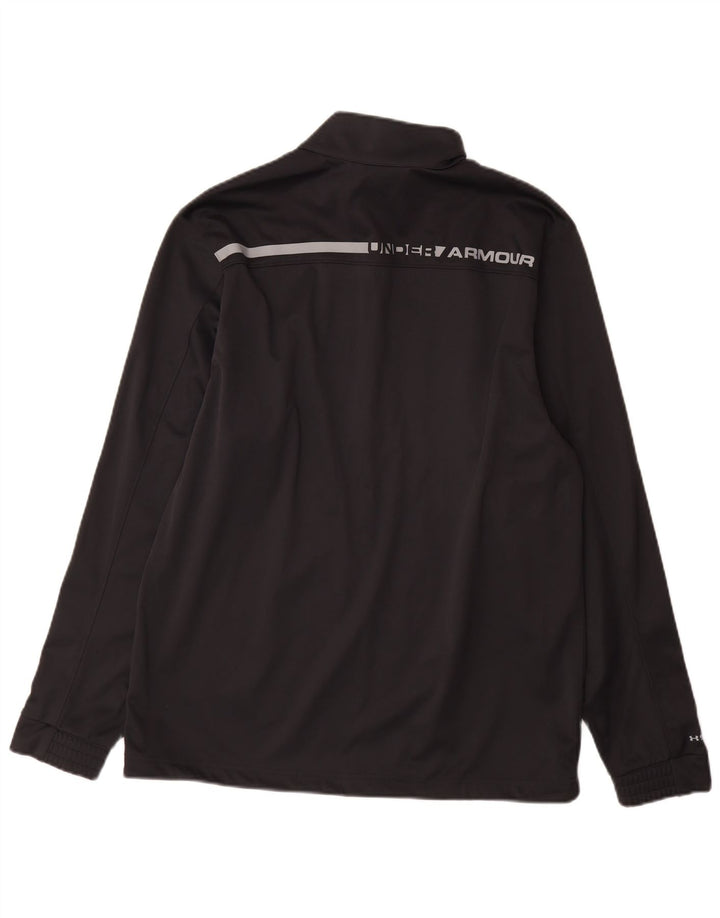 Męski dres Under Armour Cold Gear z graficznym pulowerem, średni czarny
