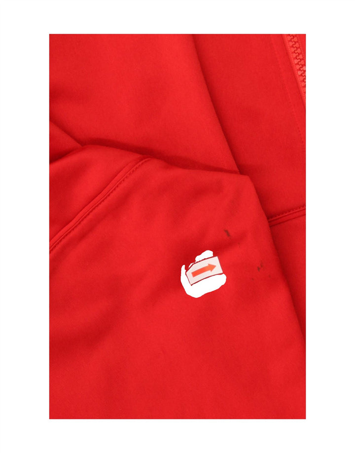 ADIDAS Mens Tracksuit Top Jacket UK 32/34 XS Red Polyester Vintage Adidas and Second-Hand Adidas from Messina Hembry 