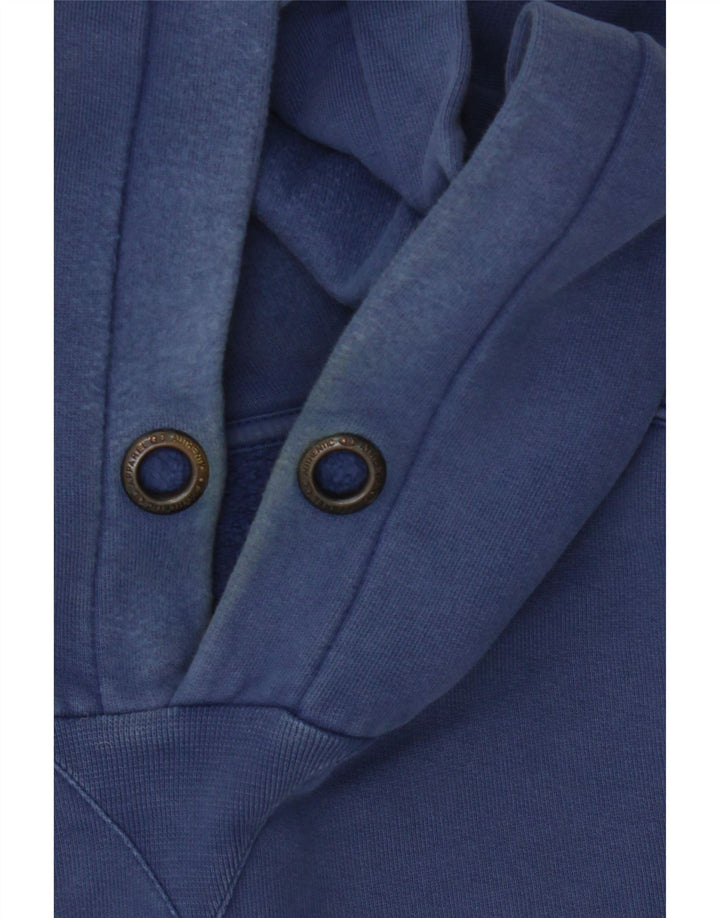 CHAMPION Mens Graphic Hoodie Jumper Large Navy Blue Vintage Champion and Second-Hand Champion from Messina Hembry 