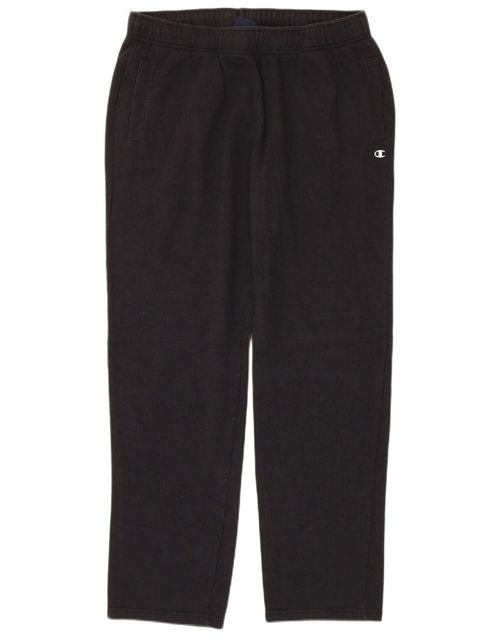 Damskie spodnie dresowe Champion 2XL, czarne, bawełniane
