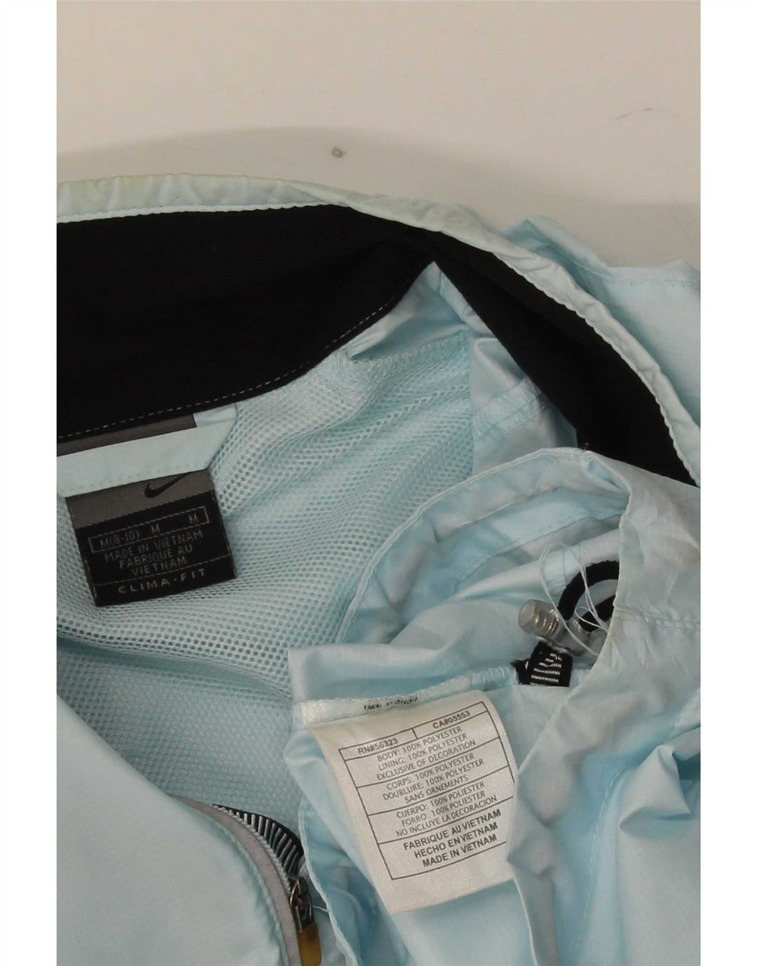 Damska bluza dresowa Nike, bluza dresowa US 8/10, średni niebieski poliester