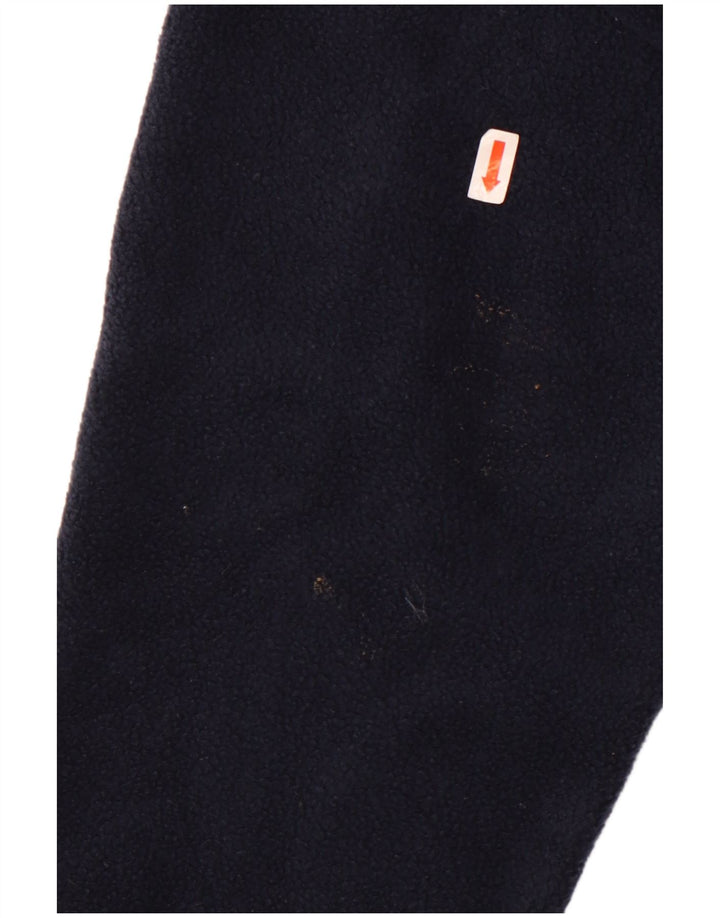 Męski sweter polarowy Kappa z zamkiem błyskawicznym, średni granatowy poliester